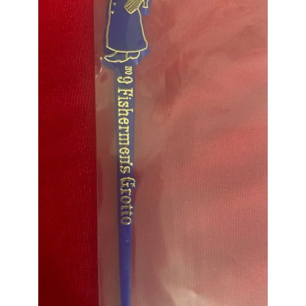 Fisherman’s‎ Grotto No 9 San Francisco Vintage Swizzle Stick